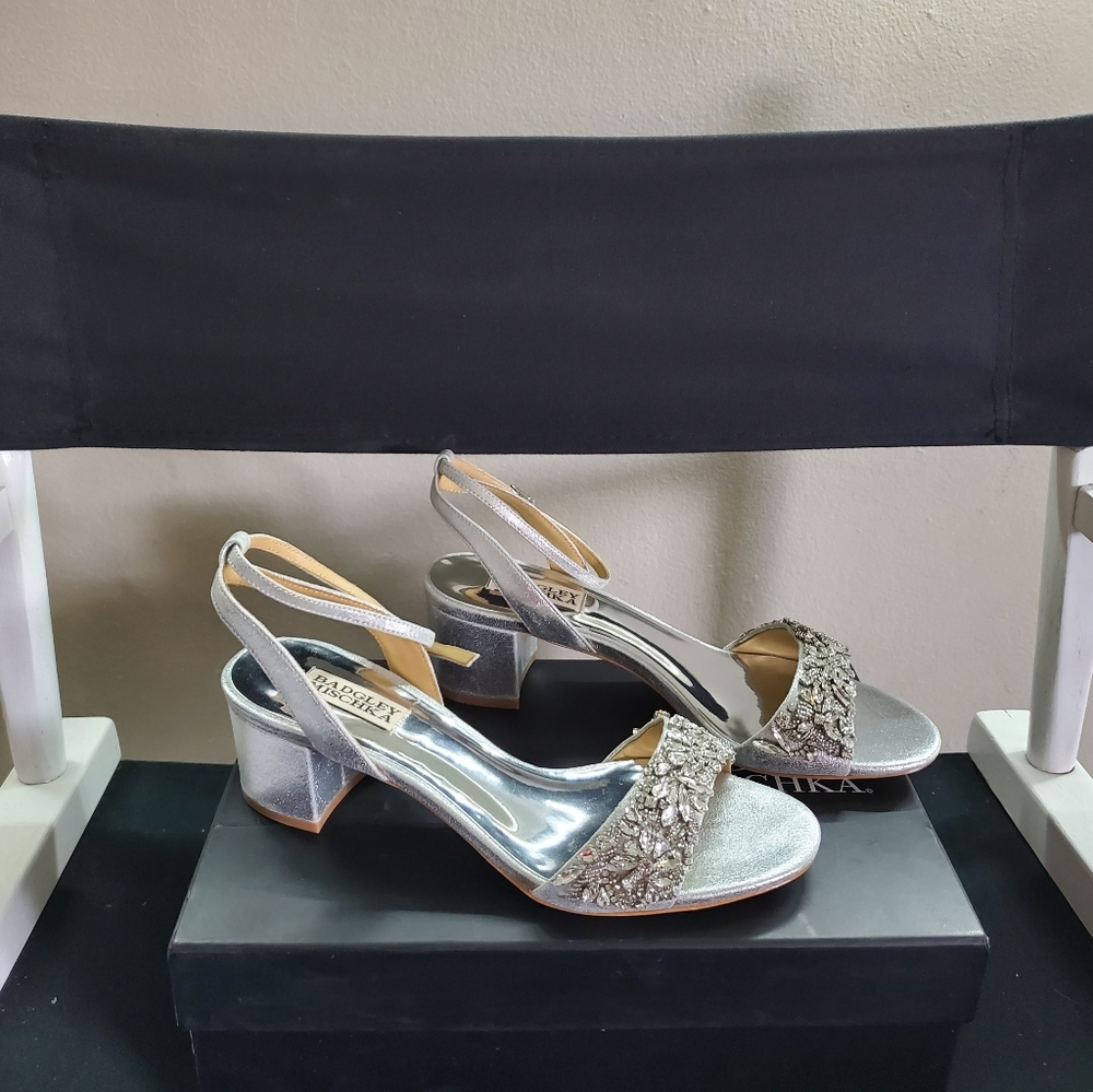 BADGLEY MISCHKA Womens Ivanna Heeled Sandal Size 8